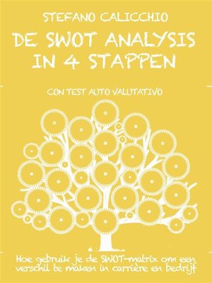 cover image of De swot analysis in 4 stappen